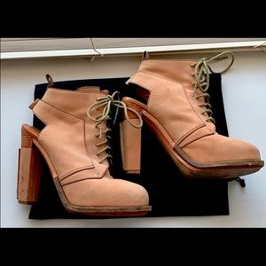 Alexander Wang lace-up booties (38)